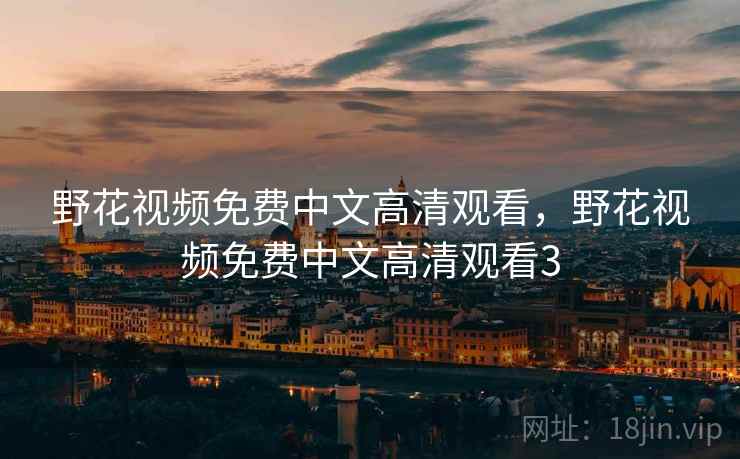 野花视频免费中文高清观看，野花视频免费中文高清观看3