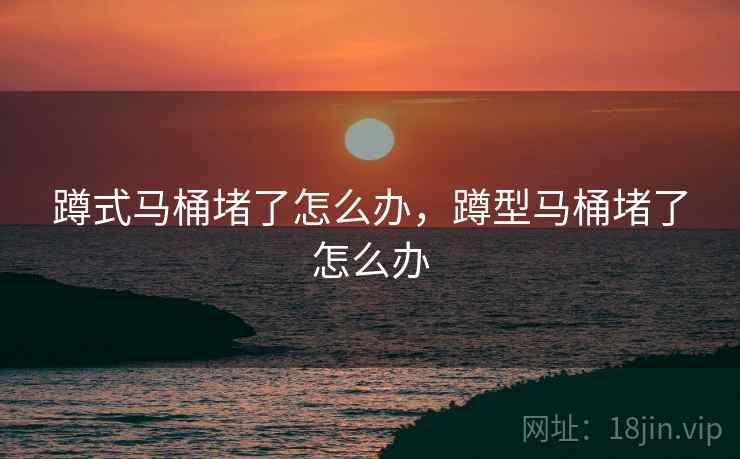 蹲式马桶堵了怎么办,蹲型马桶堵了怎么办 蹲式马桶堵了怎么办,蹲型马桶堵了怎么办